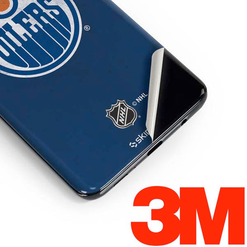 NHL Edmonton Oilers Distressed Galaxy S10 Plus Skin