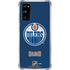 NHL Edmonton Oilers Distressed Galaxy S20 FE Clear Case