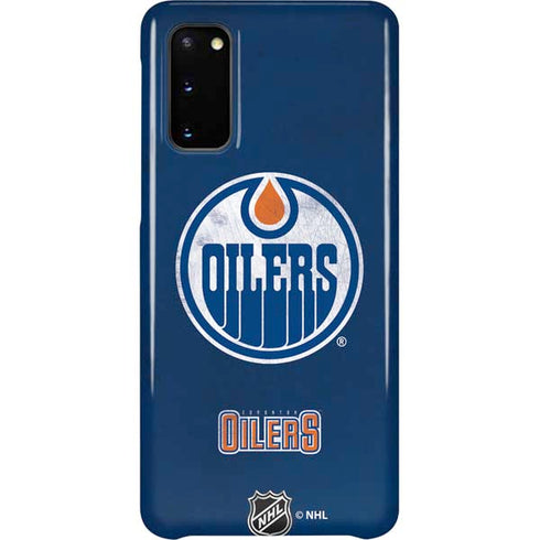 NHL Edmonton Oilers Distressed Galaxy S20 Lite Case