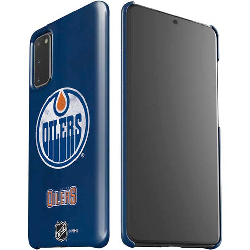 NHL Edmonton Oilers Distressed Galaxy S20 Lite Case