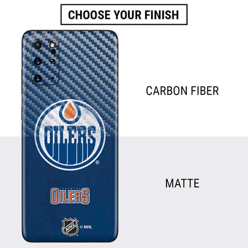 NHL Edmonton Oilers Distressed Galaxy S20 Plus Skin