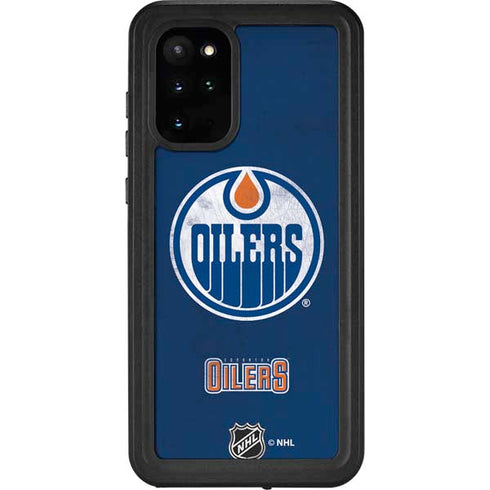 NHL Edmonton Oilers Distressed Galaxy S20 Plus Waterproof Case