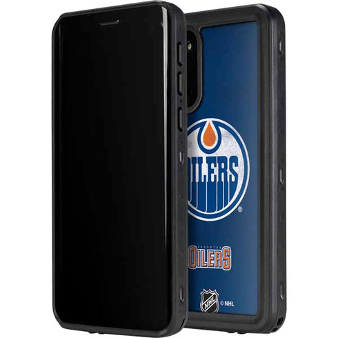 NHL Edmonton Oilers Distressed Galaxy S20 Plus Waterproof Case