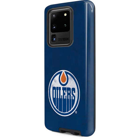 NHL Edmonton Oilers Distressed Galaxy S20 Ultra 5G Pro Case