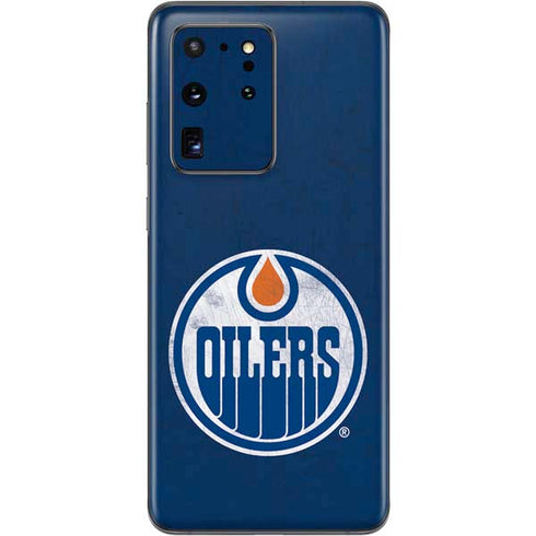 NHL Edmonton Oilers Distressed Galaxy S20 Ultra 5G Skin