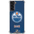 NHL Edmonton Oilers Distressed Galaxy S21 5G Clear Case