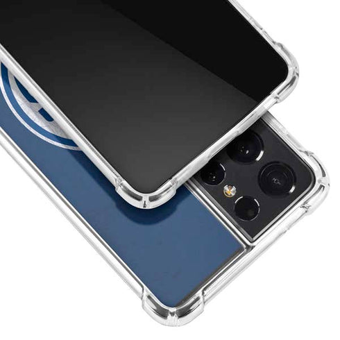 NHL Edmonton Oilers Distressed Galaxy S21 Ultra 5G Clear Case