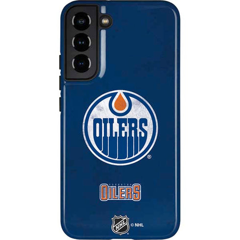 NHL Edmonton Oilers Distressed Galaxy S22 Plus Pro Case