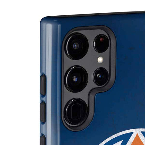 NHL Edmonton Oilers Distressed Galaxy S22 Ultra Pro Case