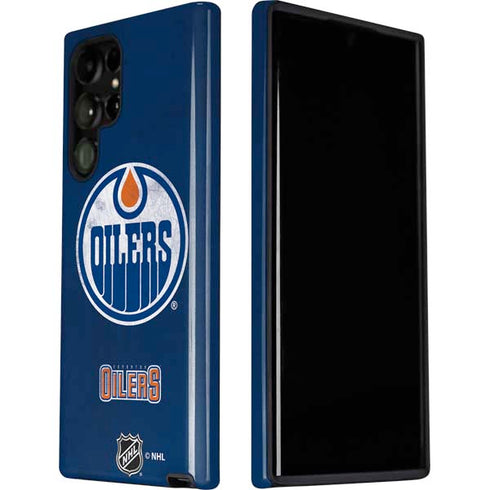 NHL Edmonton Oilers Distressed Galaxy S22 Ultra Pro Case