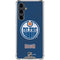NHL Edmonton Oilers Distressed Galaxy S23 FE Clear Case