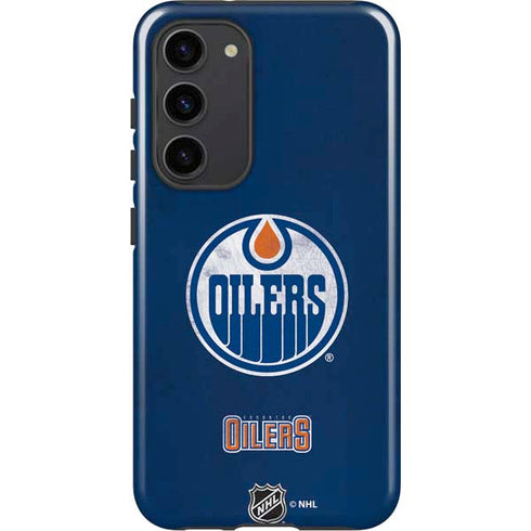 NHL Edmonton Oilers Distressed Galaxy S23 Plus Pro Case