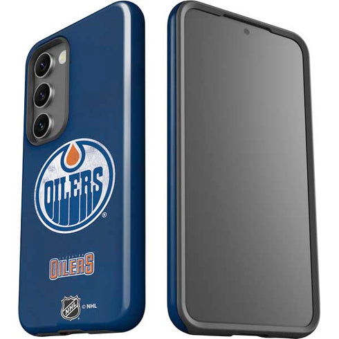 NHL Edmonton Oilers Distressed Galaxy S23 Pro Case