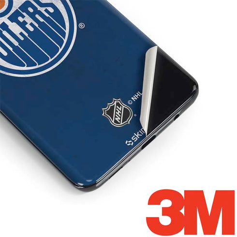 NHL Edmonton Oilers Distressed Galaxy S9 Skin