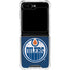 NHL Edmonton Oilers Distressed Galaxy Z Flip5 5G Clear Case