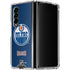 NHL Edmonton Oilers Distressed Galaxy Z Fold4 5G Clear Case