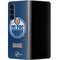 NHL Edmonton Oilers Distressed Galaxy Z Fold4 5G Skin