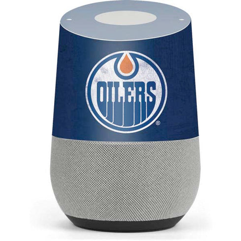 NHL Edmonton Oilers Distressed Google Home Skin