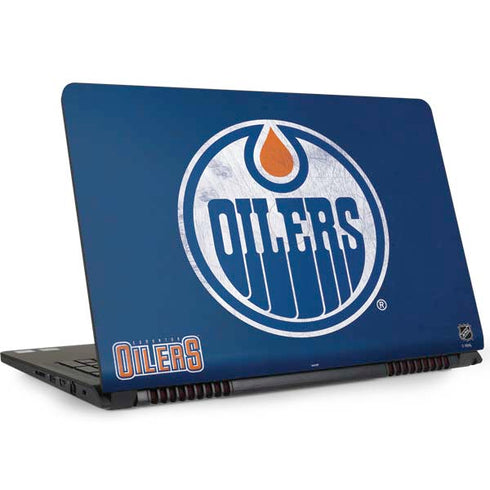 NHL Edmonton Oilers Distressed Dell Inspiron Skin