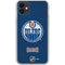 NHL Edmonton Oilers Distressed iPhone 11 Clear Case
