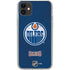 NHL Edmonton Oilers Distressed iPhone 11 Clear Case