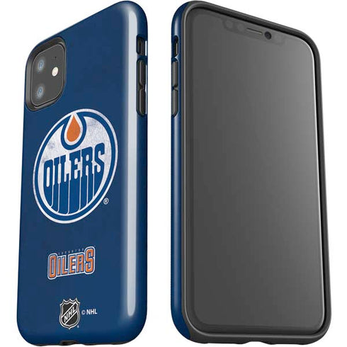 NHL Edmonton Oilers Distressed iPhone 11 Impact Case