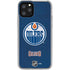 NHL Edmonton Oilers Distressed iPhone 11 Pro Clear Case