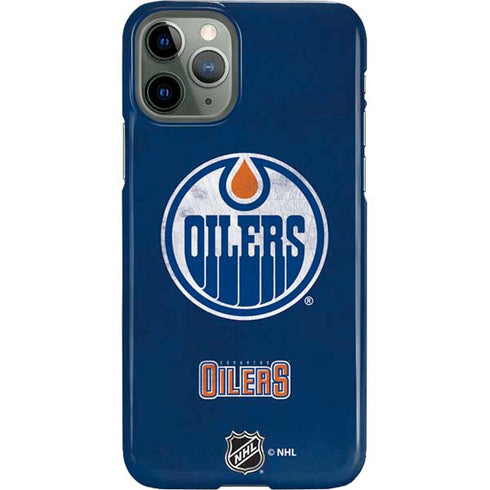 NHL Edmonton Oilers Distressed iPhone 11 Pro Lite Case