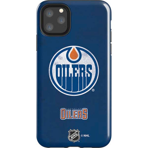 NHL Edmonton Oilers Distressed iPhone 11 Pro Max Impact Case