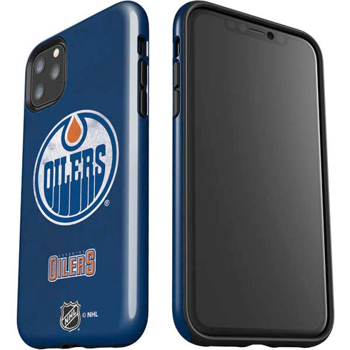 NHL Edmonton Oilers Distressed iPhone 11 Pro Max Impact Case