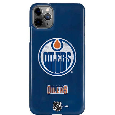 NHL Edmonton Oilers Distressed iPhone 11 Pro Max Lite Case