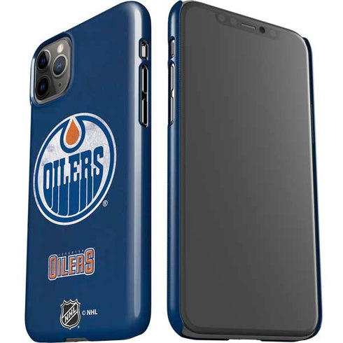 NHL Edmonton Oilers Distressed iPhone 11 Pro Max Lite Case