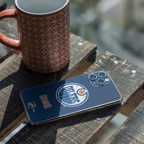NHL Edmonton Oilers Distressed iPhone 11 Pro Skin