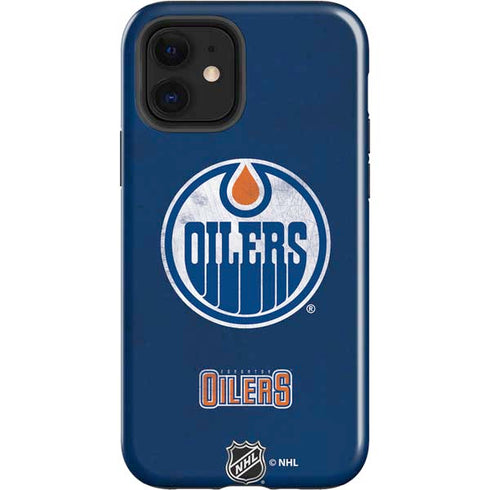 NHL Edmonton Oilers Distressed iPhone 12 Impact Case