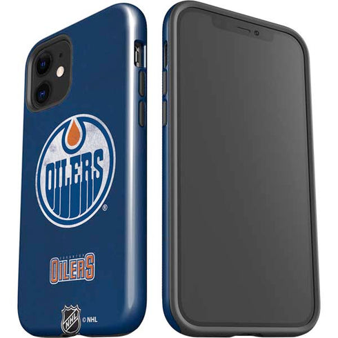 NHL Edmonton Oilers Distressed iPhone 12 Impact Case