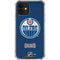 NHL Edmonton Oilers Distressed iPhone 12 Mini Clear Case