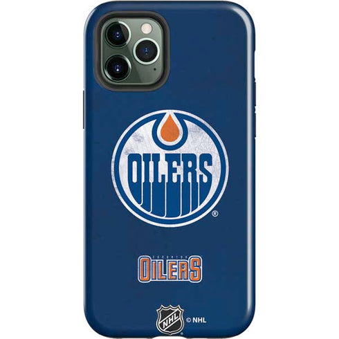 NHL Edmonton Oilers Distressed iPhone 12 Pro Impact Case
