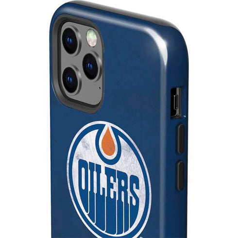 NHL Edmonton Oilers Distressed iPhone 12 Pro Impact Case