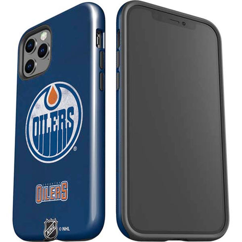NHL Edmonton Oilers Distressed iPhone 12 Pro Impact Case