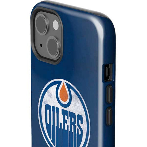 NHL Edmonton Oilers Distressed iPhone 14 Impact Case