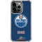 NHL Edmonton Oilers Distressed iPhone 15 Pro Clear Case