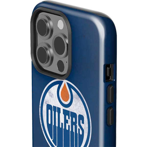 NHL Edmonton Oilers Distressed iPhone 14 Pro Impact Case