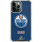 NHL Edmonton Oilers Distressed iPhone 14 Pro Max Clear Case