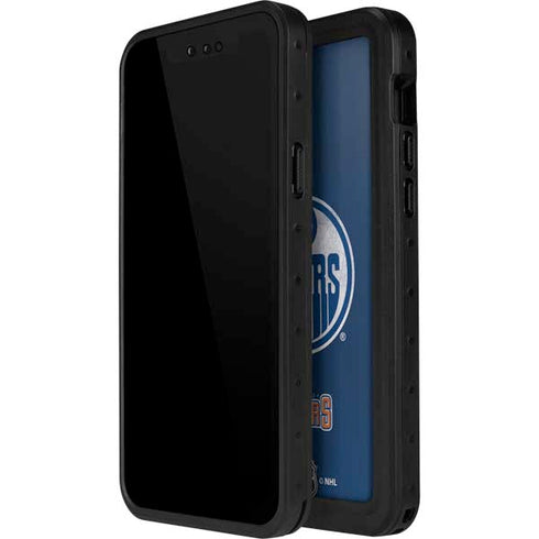 NHL Edmonton Oilers Distressed iPhone 14 Pro Max Waterproof Case