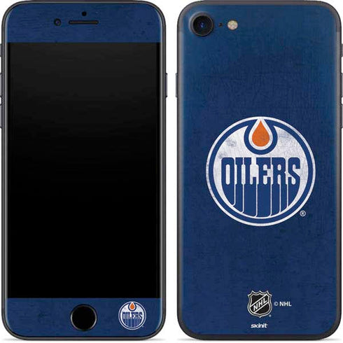 NHL Edmonton Oilers Distressed iPhone 7 Skin