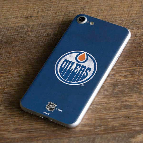 NHL Edmonton Oilers Distressed iPhone 7 Skin