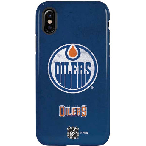 NHL Edmonton Oilers Distressed iPhone X Pro Case
