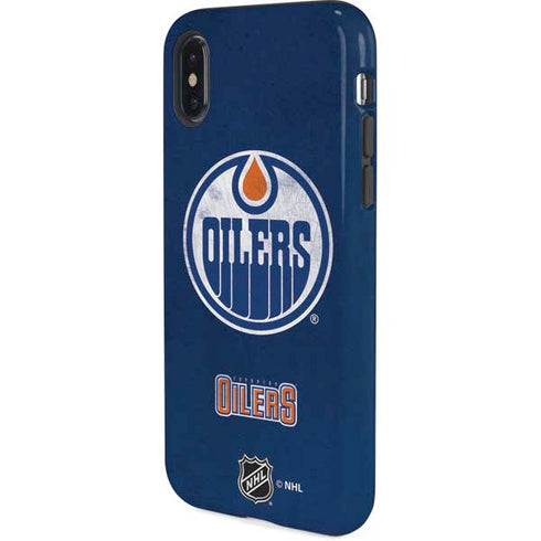 NHL Edmonton Oilers Distressed iPhone X Pro Case