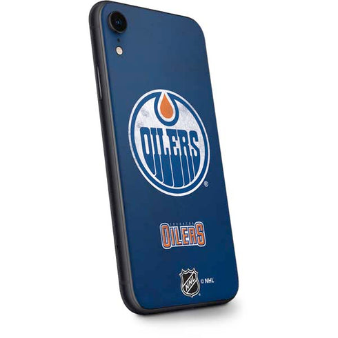 NHL Edmonton Oilers Distressed iPhone XR Skin