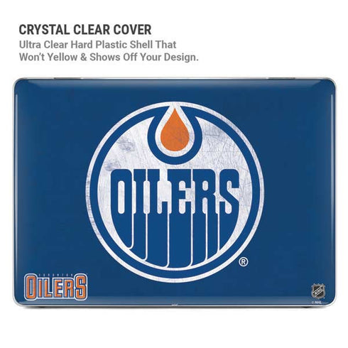 NHL Edmonton Oilers Distressed MacBook Air 13in M1 (2021) Case plus Skin
